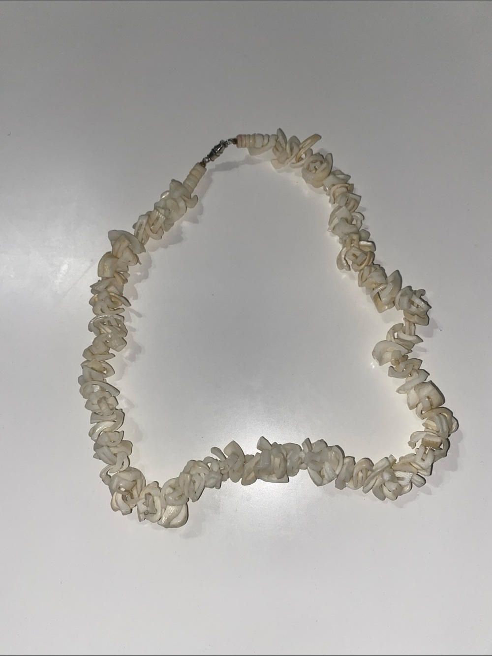 Shell Chip Necklace - White Cream